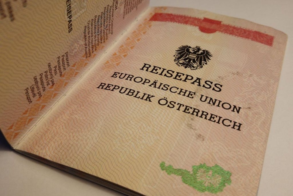Österreich Reisepass Kaufen