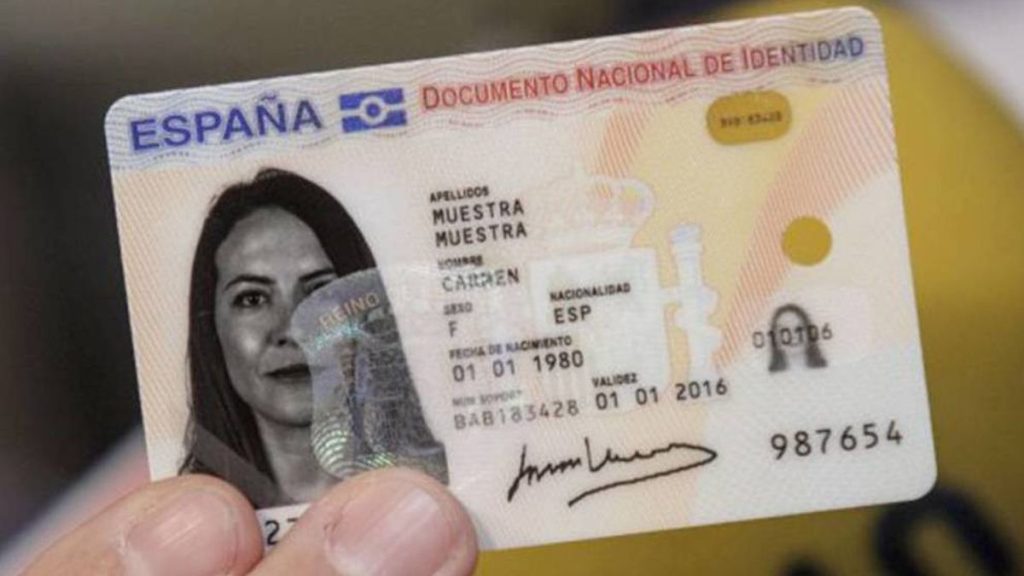 Documento nacional de identidad renovacion​